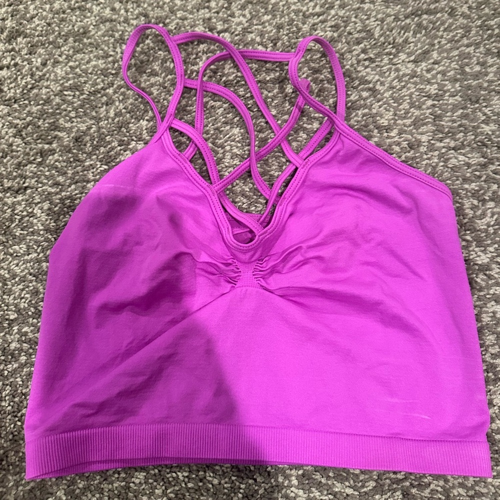 Criss cross bralette